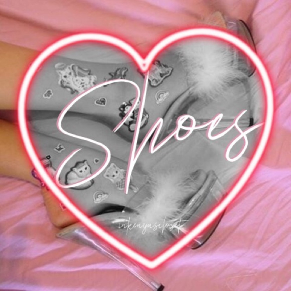 Shoes listed behind